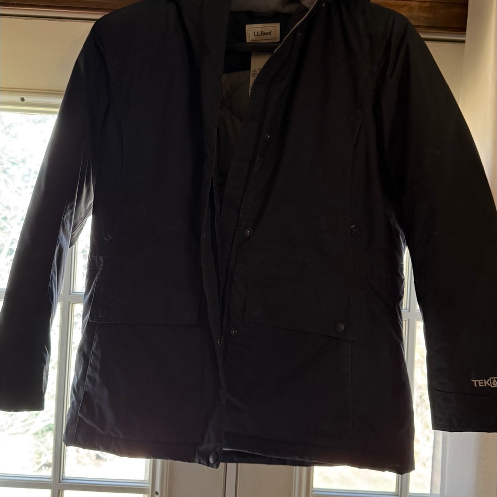 L.L. Bean Women's Black TEK Ski Jacket